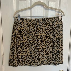 Altar’d State Leopard Print Skirt